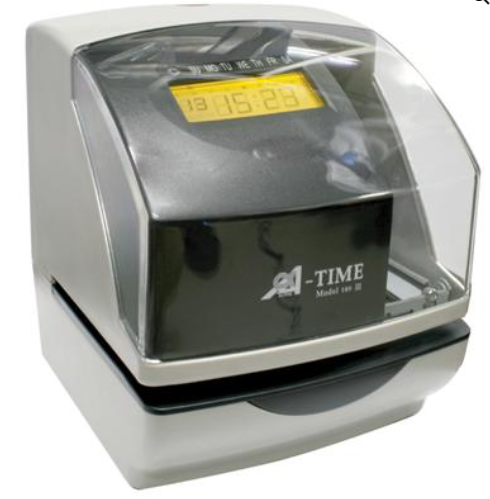 เครื่องแสตมป์เวลาอัติโนมัติ เครื่องตอกบัตร เครื่องตอกเวลา Alpha-time AP-180 III