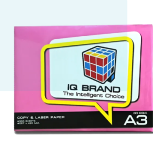 PAPER ONE กระดาษถ่ายเอกสาร A3 80แกรม (กล่อง5 รีม)